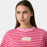 Medin Fucsia Striped Tee Woman T-Shirts Eme Studios
