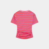 Medin Fucsia Striped Tee Woman T-Shirts Eme Studios
