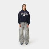 Morgan Grey Balloon Denim Pants Pants Eme Studios