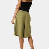 New Casse Forest Waffle Jorts Shorts Eme Studios