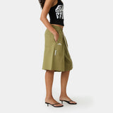 New Casse Forest Waffle Jorts Shorts Eme Studios