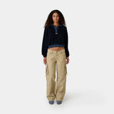Nostalgia Navy Towel Polo Woman Knitwear Eme Studios