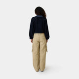 Nostalgia Navy Towel Polo Woman Knitwear Eme Studios