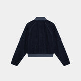 Nostalgia Navy Towel Polo Woman Knitwear Eme Studios