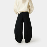 Palais Black Denim Pants Woman Pants Eme Studios