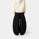 Palais Black Denim Pants Woman Pants Eme Studios