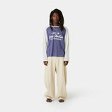 Paradise Navy Long Sleeve T-shirts Eme Studios