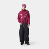 Peak Burgundy Half Zip Sweatshirts Eme Studios