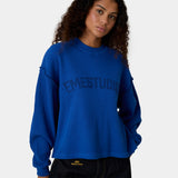 Polly Sodalite Waffle Long Sleeve T-shirts Eme Studios