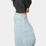 Pompeya Denim Pants Woman Pants Eme Studios