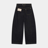 Pompeya Raw Denim Pants Woman Pants Eme Studios