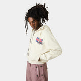 Priscila Off Sand Full Zip Hoodies Eme Studios