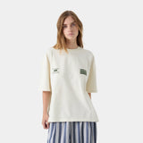 Radar Off Sand Oversized Tee T-shirts Eme Studios