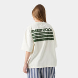 Radar Off Sand Oversized Tee T-shirts Eme Studios