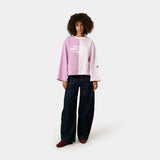 Roguish Fucsia Striped Long Sleeve T-shirts eme