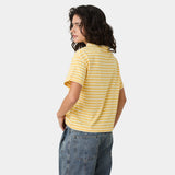 Roguish Sun Striped Oversized Tee T-shirts Eme Studios