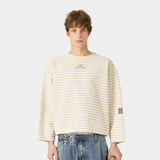 Sade Off Sand Reverse Crewneck Sweatshirts Eme Studios