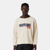 Salt Off Sand Waffle Long Sleeve T-shirts Eme Studios