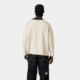 Salt Off Sand Waffle Long Sleeve T-shirts Eme Studios