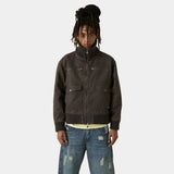 Sess Fawn Leather Jacket Outerwear Eme Studios