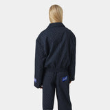 Shift Navy Bomber Blazer Outerwear Eme Studios