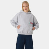 Shining Grey Oversized Hoodie Hoodies Eme Studios