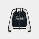 Soffy Navy Zipper Knit Knitwear Eme Studios