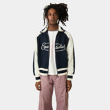 Soffy Navy Zipper Knit Knitwear Eme Studios