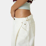 Solan White Pants Woman Pants Eme Studios