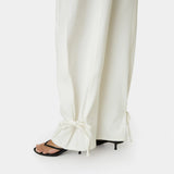 Solan White Pants Woman Pants Eme Studios