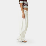 Solan White Pants Woman Pants Eme Studios