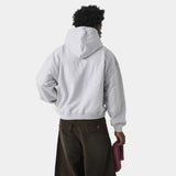 Ssamo Heather Grey Oversized Hoodie Hoodies Eme Studios