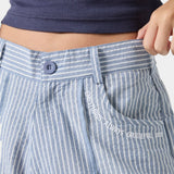 Striped Frost Baggy Pants Pants eme