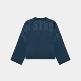 Suty Navy Reverse Crewneck Sweatshirts eme