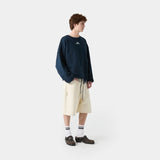 Suty Navy Reverse Crewneck Sweatshirts eme