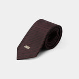 Symm Burgundy Tie Accesories Eme Studios