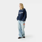 Thesis Navy Knit Sweater Knitwear Eme Studios