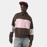 Thrill Lollipop Zipper Knit Knitwear eme