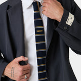 Trad Stripped Lise Tie Accesories Eme Studios