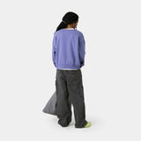 Uriel Broken Plum Oversized Crewneck Sweatshirts Eme Studios