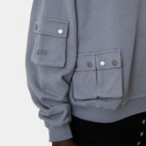 Utility Mineral Oversized Hoodie Hoodies Eme Studios