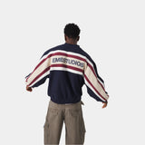 Vanguard Navy Half Zip Sweatshirts Eme Studios