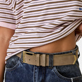 Victory Khaki Belt Accesories Eme Studios
