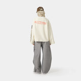 Waffle Off Sand Crewneck Sweatshirts Eme Studios