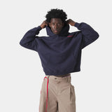 West Navy Oversized Hoodie Hoodies Eme Studios
