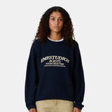 Yisuka Navy Knit Sweater Knitwear Eme Studios