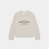 Yisuka Off Sand Knit Sweater Knitwear Eme Studios