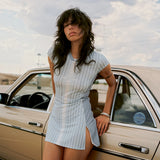 Taurasi Baby Blue Dress Dresses Eme Studios