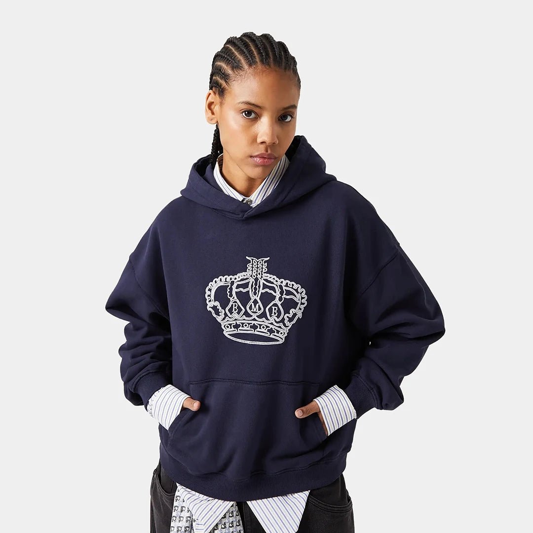 Mufasa Navy Oversized Hoodie Hoodies eme