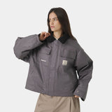 Ethos Grey Boxy Coat Outerwear eme
